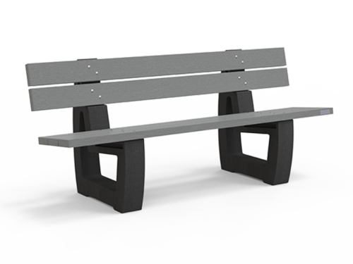 Banc en plastique recycle FORESTIER - FOR-BC-01