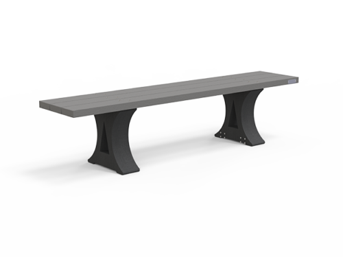 Banquette en plastique recycle FORESTIER - FOR-BQ-01