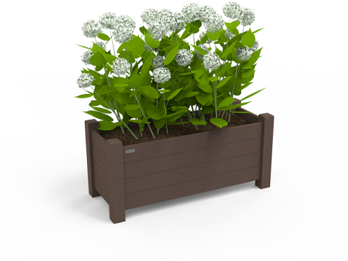 Jardinière LONDRES en plastique recyclé