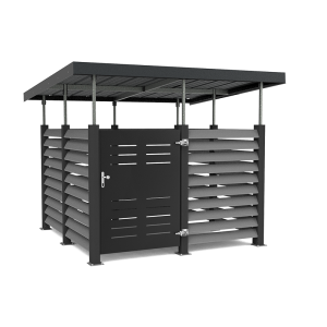 Abri fermé AC-ABRI-10-FER-1