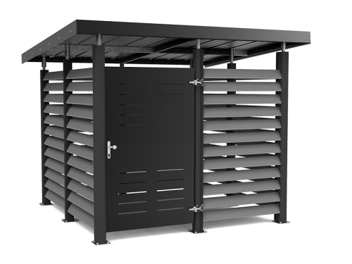 Abri fermé AC-ABRI-10-FER-2