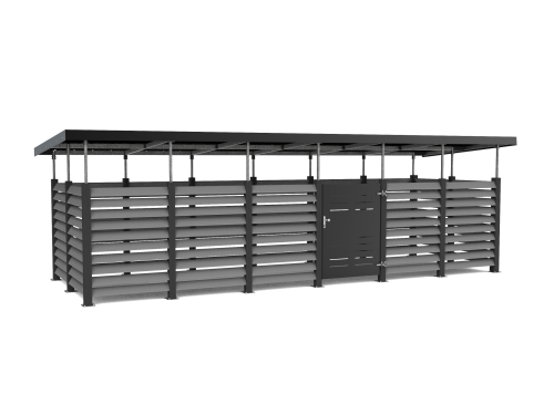 Abri fermé 8.4 x 3 m - AC-ABRI-12-FER-1