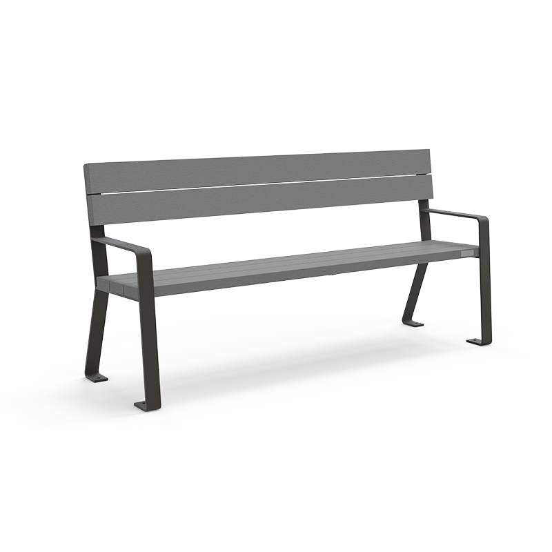 Banc AERIA en plastique recyclé