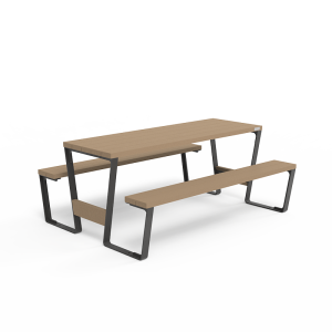 Table de pique-nique AERIA en plastique recyclé - AE-TPN-01-18