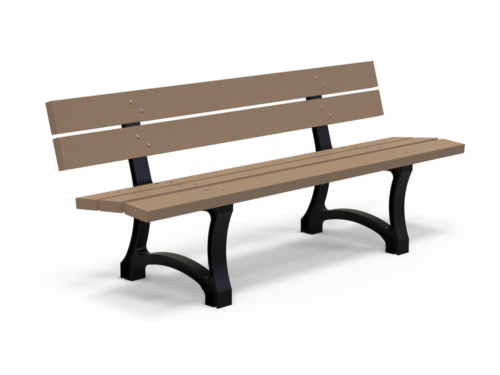 Banc en plastique recyclé Urbain FUSION - AD-BC-02