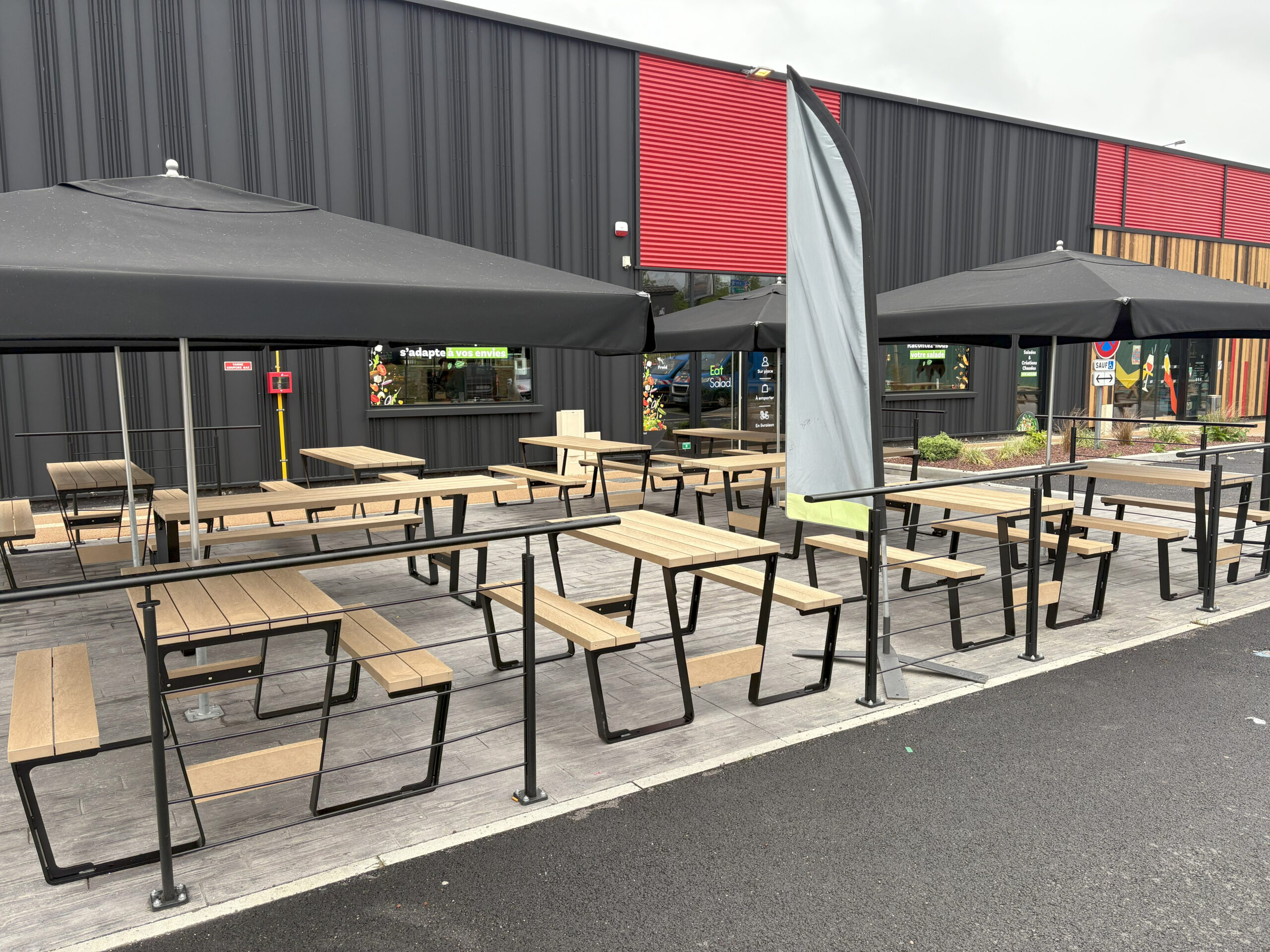 Table de pique-nique AERIA- AE-TPN-01-18 – Image 3