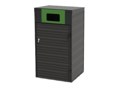 Abri conteneurs TRINET Front - EH-FRONT-1B-120
