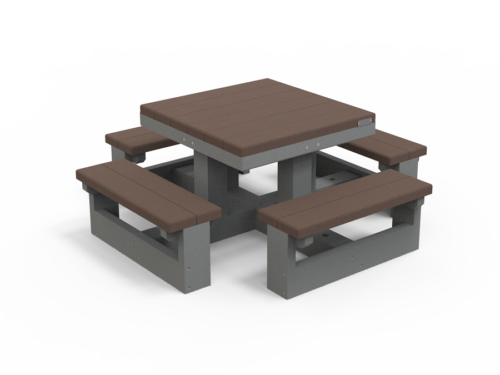 Table de pique-nique Maternelle CARRE - NU-TPN-04-T2