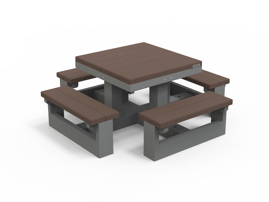 Table de pique-nique Maternelle CARRE - NU-TPN-04-T2