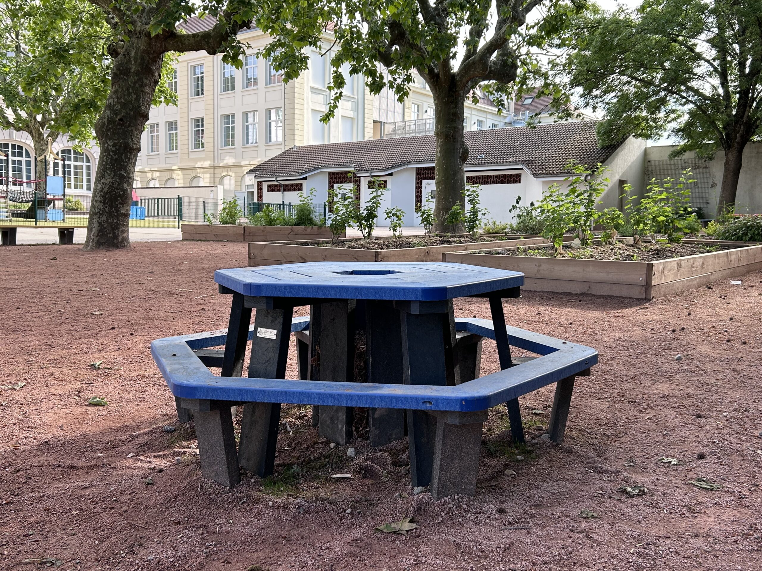 Table de pique-nique Hexagonale HELIOS - HEL-TPN-01 – Image 5
