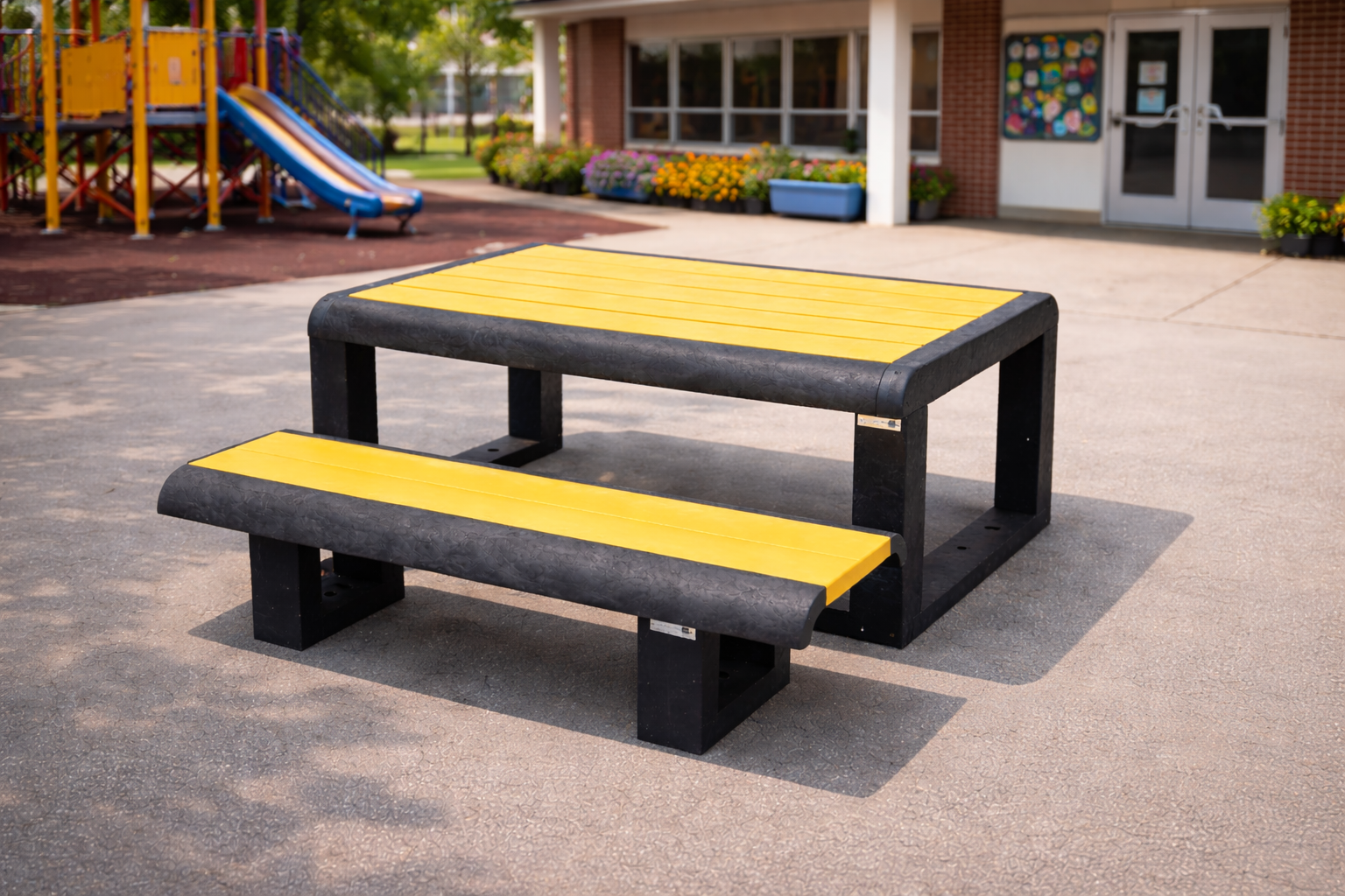 Ensemble table et banquettes Maternelle OSAKAN - OSA-ENS-01-T2 – Image 2