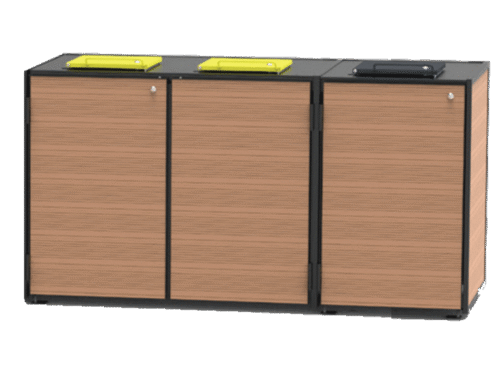 Abri conteneurs TRINET Up - EH-TRIN-3B