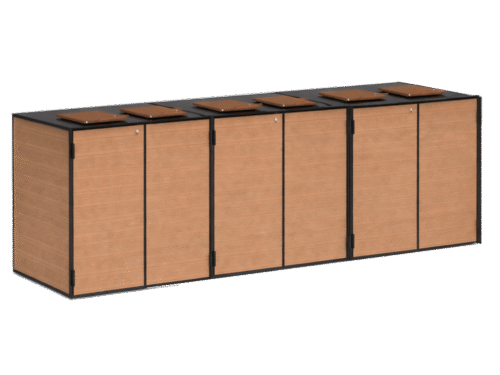 Abri conteneurs TRINET Up - EH-TRIN-6B