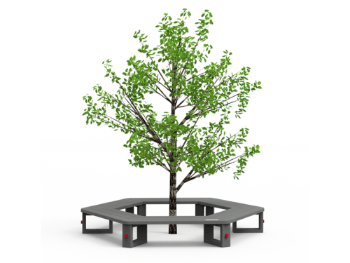 Banquette tour d'arbre Maternelle UBICUITY® - UB-TA-11-T2
