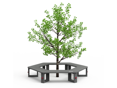 Banquette tour d'arbre Elémentaire UBICUITY® - UB-TA-11-T4
