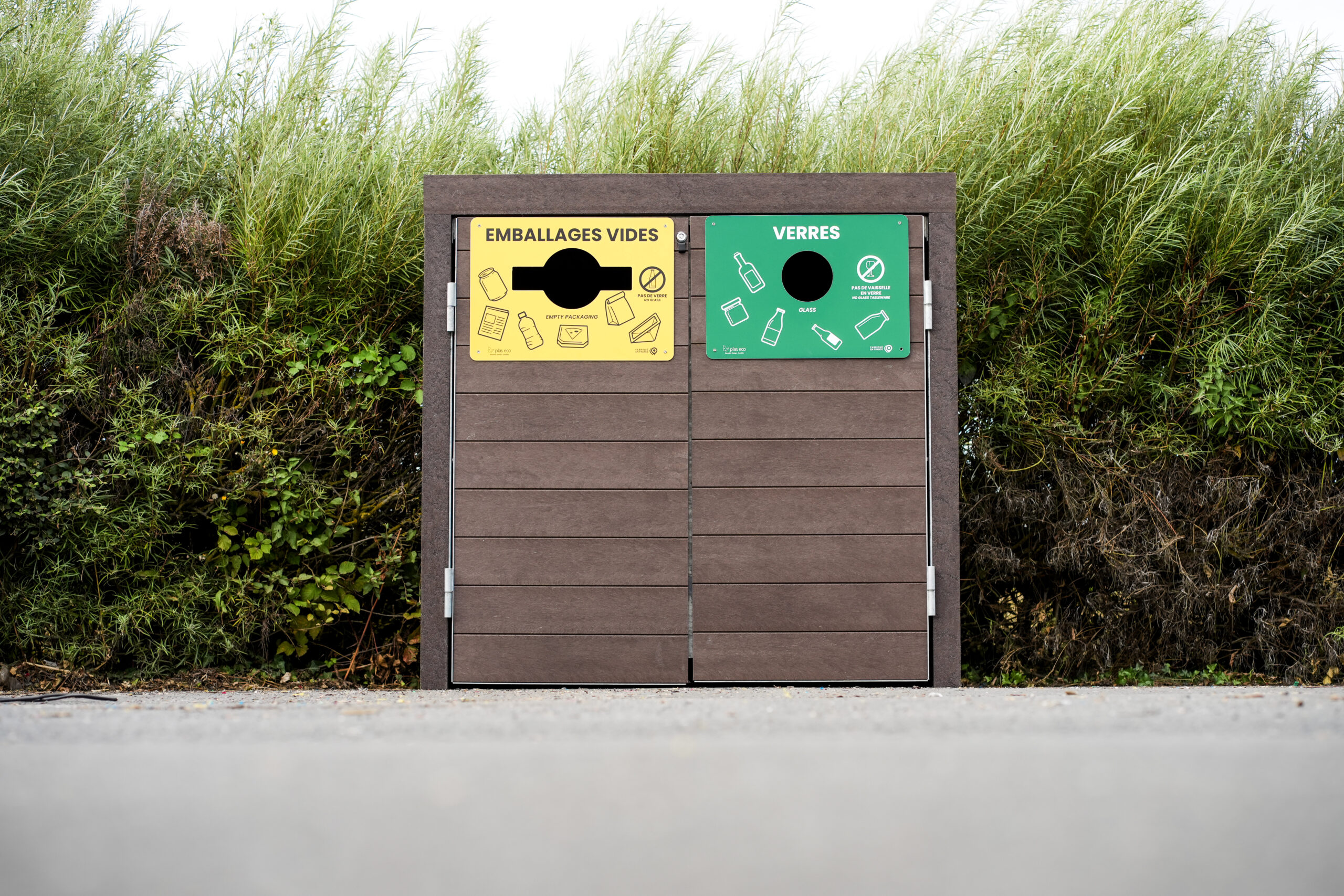 Abri conteneurs LONDURA® - LOND-FRONT-2B – Image 3