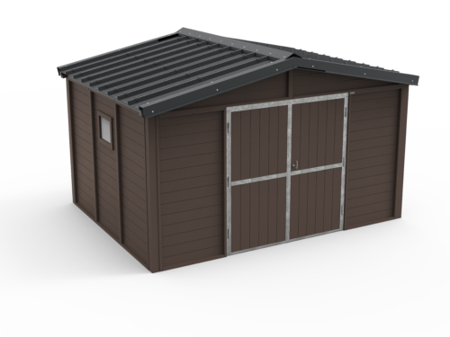 Abri de jardin en plastique recyclé - AC-ABRI-04