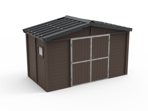 Abri de jardin en plastique recyclé - AC-ABRI-03