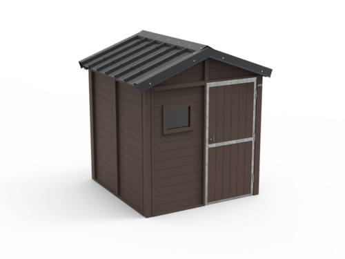 Abri de jardin en plastique recyclé - AC-ABRI-05