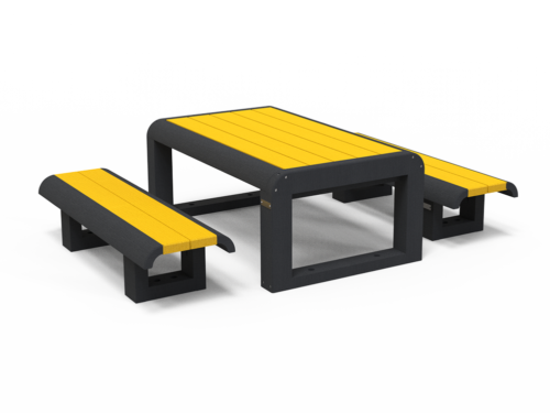 Ensemble table et banquettes Maternelle OSAKAN - OSA-ENS-01-T2