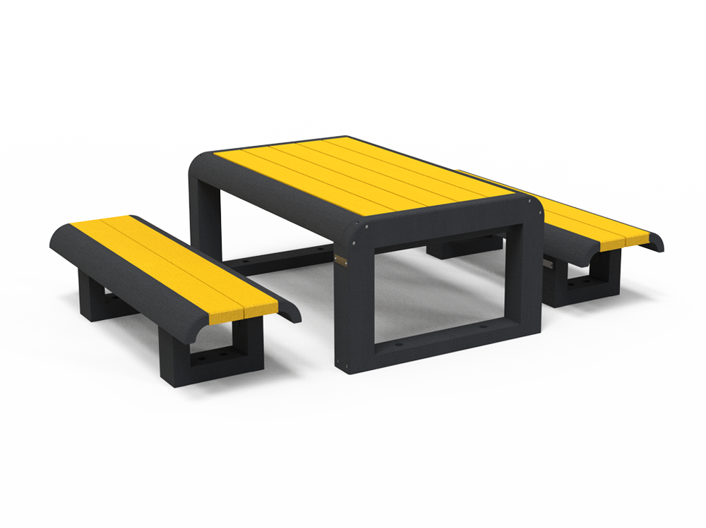 Ensemble table et banquettes Maternelle OSAKAN - OSA-ENS-01-T2