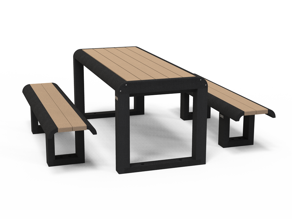 Ensemble table et banquettes OSAKAN - OSA-ENS-01