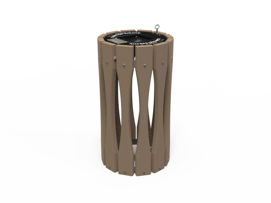 Corbeille Vigipirate 120L - MAJ-COR-04-VPR