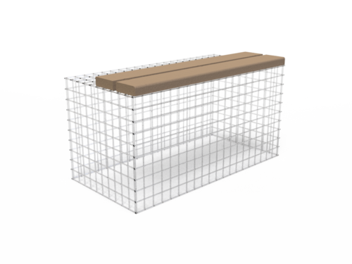 Assise sur gabion - UBL-AS-2L-100-G