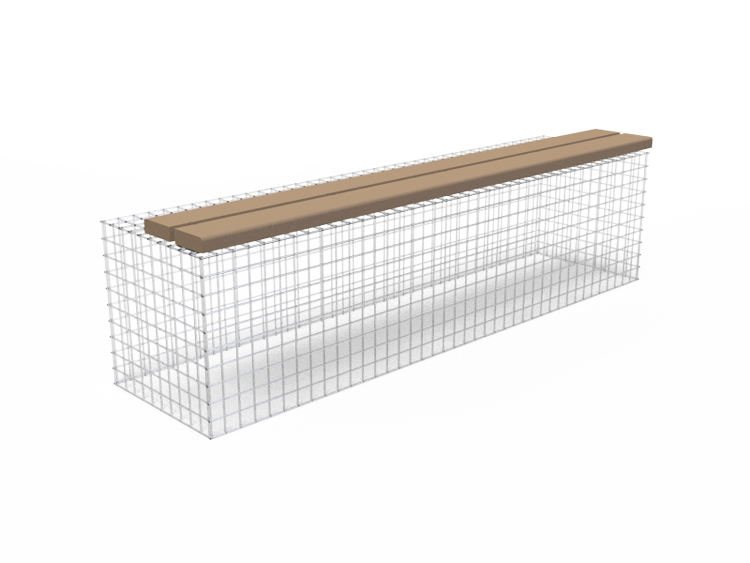 Assise sur gabion - UBL-AS-2L-200-G