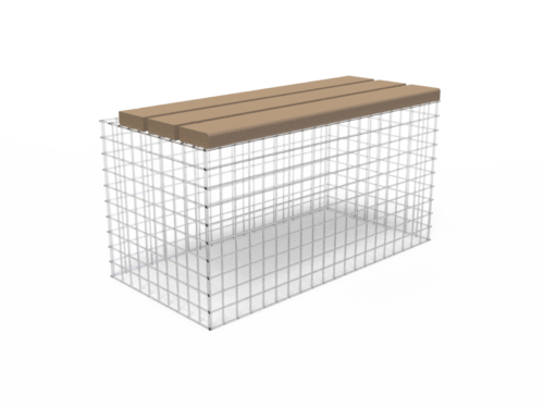 Assise sur gabion - UBL-AS-3L-100-G
