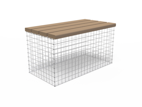 Assise sur gabion - UBL-AS-4L-100-G
