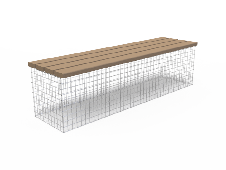 Assise sur gabion - UBL-AS-4L-200-G