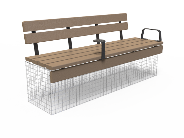 Assise sur gabion - UBL-AS-4L-200-G – Image 3